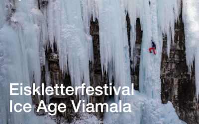 Kommen Sie zum Eiskletterfestival Ice Age Viamala!